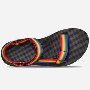 Teva Original Universal Gradiate Sandals Rainbow LGBTQ+ All Genders Size 10